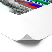 Phantastische Wellen Poster (Ecke)