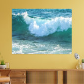 Phantastische Wellenmeere Leinwanddruck (Insitu (Wohnzimmer))