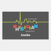 Phantastische Woche des Arztes Rechteckiger Aufkleber (Vorderseite)