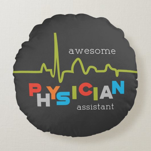 Phantastische Woche des Arztes Rundes Kissen (Vorderseite)