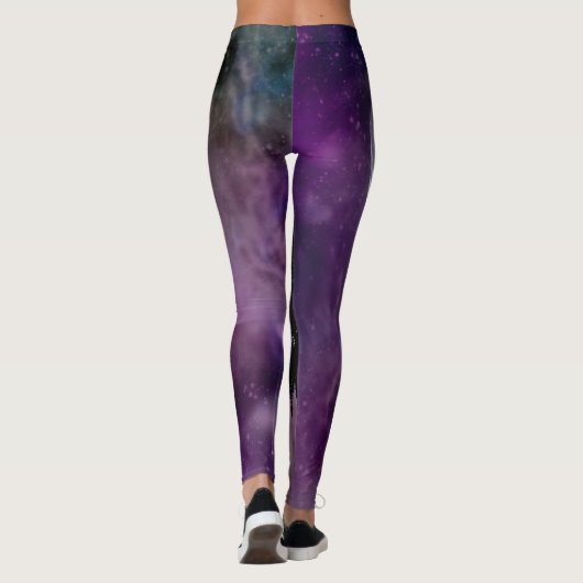 Phantastische Wölfe Leggings (Rückseite)