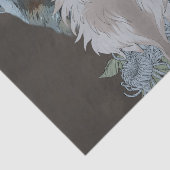 Phantastische Wölfe Seidenpapier (Ausschnitt)