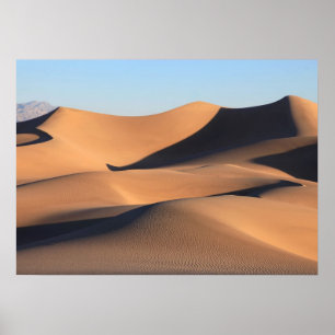 Phantastische Wüstenschatten Poster