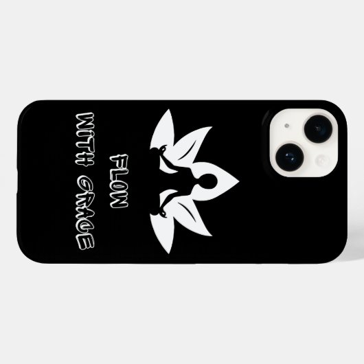 Phantastische Yogahandys Case-Mate iPhone Hülle (Rückseite (Horizontal))