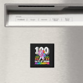 Phantastischen 100 Tage Schulflossing Einhorngesch Magnet (In Situ (Geschirrspüler))