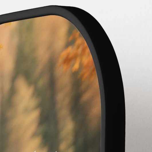 Phantastischen 12 Punkte Buck Herbstgewässer Perso Pickleball Schläger (Linke Seite)