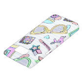 Phantastischen Achtzigerjahre, farbiges Buch Epic Case-Mate Samsung Galaxy Hülle (unten)