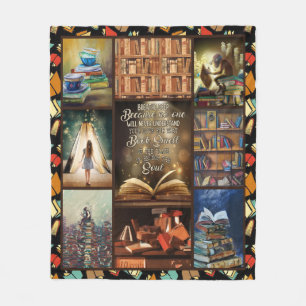 Phantastischen Bücher der Liebe Blanket Geschenkb Fleecedecke