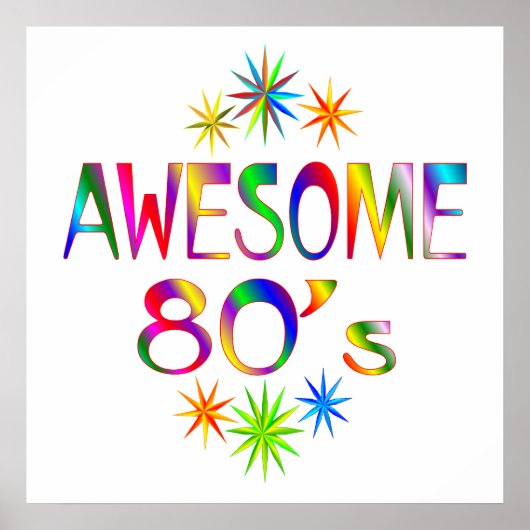 Phantastischer 80er poster (Vorne)