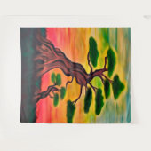 Phantastischer Abend Wandteppich (Vorderseite (Horizontal))