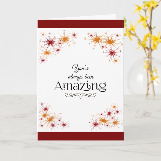 Phantastischer Abschluss Glückwunsch Karte (Gelbe Blume)