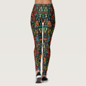 Phantastischer Abstrakter Pop Mode Leggings (Rückseite)