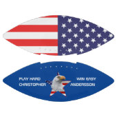 Phantastischer Adler, die amerikanische Flagge, Pa Football (Paneele)