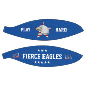 Phantastischer Adler, die amerikanische Flagge, St Basketball (Panele)