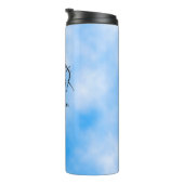 Phantastischer afrikanischer Sonnenuntergang Thermosbecher (Nach rechts gedreht)