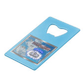 Phantastischer amerikanischer Fallschirmjäger und Geldbeutel Flaschenöffner (Vorderseite Schrägansicht)