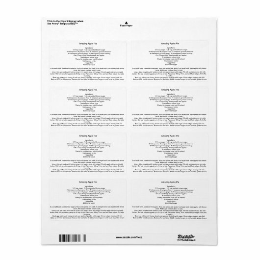 Phantastischer Apple Pie (Vorne)