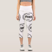 Phantastischer Arbeitsplatz Capri Leggings (Vorderseite)