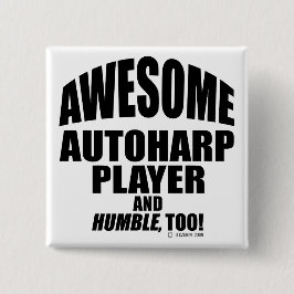 Phantastischer Autoharp-Player Button