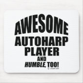Phantastischer Autoharp-Player Mousepad (Vorne)