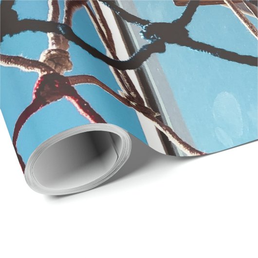 Phantastischer Basketballkorb Geschenkpapier (Rolleneckpunkt)