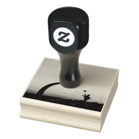Phantastischer Basketballkorb Gummistempel (Stempel)
