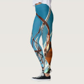 Phantastischer Basketballkorb Leggings (Links)