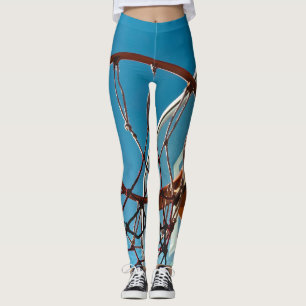 Phantastischer Basketballkorb Leggings