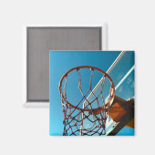 Phantastischer Basketballkorb Magnet (Vorderseite/Rückseite)
