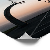 Phantastischer Basketballkorb Poster (Ecke)