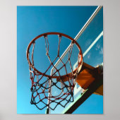 Phantastischer Basketballkorb Poster (Vorne)