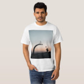 Phantastischer Basketballkorb T-Shirt (Vorne ganz)