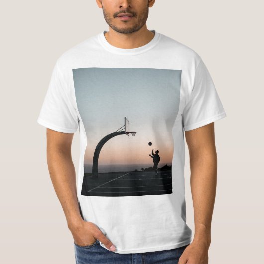 Phantastischer Basketballkorb T-Shirt (Vorderseite)