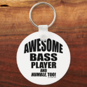 Phantastischer Bass Player Schlüsselanhänger (Vorderseite)