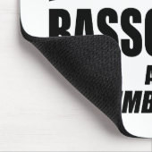 Phantastischer Bassoonist Mousepad (Ecke)