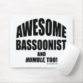 Phantastischer Bassoonist Mousepad (Mit Mouse)