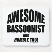 Phantastischer Bassoonist Mousepad (Vorne)