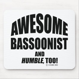 Phantastischer Bassoonist Mousepad