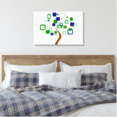 Phantastischer Baum Leinwanddruck (Insitu (Schlafzimmer))