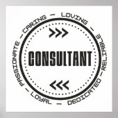 Phantastischer Berater Poster (Vorne)