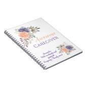 Phantastischer Betreuer Vielen Dank Dankbarkeit Fl Notizblock (Rechte Seite)