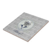 Phantastischer bezaubernder, lustiger Hobby-Boxer Fliese (Seite)