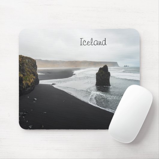 Phantastischer Black Beach Island Mouse Pad Mousepad (Mit Mouse)