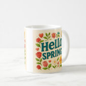 Phantastischer Blumenfrühling Kaffeetasse (VorderseiteRechts)