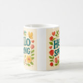 Phantastischer Blumenfrühling Kaffeetasse (Mittel)