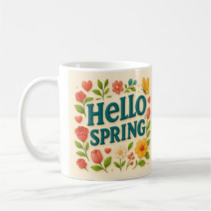 Phantastischer Blumenfrühling Kaffeetasse