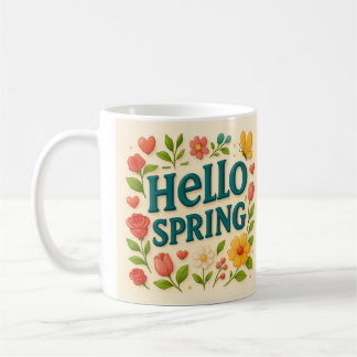 Phantastischer Blumenfrühling Kaffeetasse