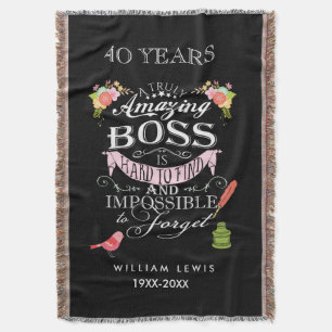 Phantastischer Boss Blumenwirbel Decke