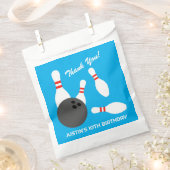 Phantastischer Bowling Birthday Party Gunst Tasche Geschenktütchen (Ausgeschnitten)