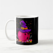 Phantastischer Bowling Witch Hat Halloween Bowling Kaffeetasse (Links)